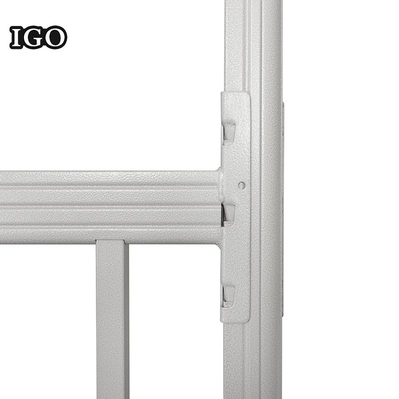 High Quality Steel Dormitory Bunk Bed Apartment Rental House Double Loft Bed Double layer Metal Bed