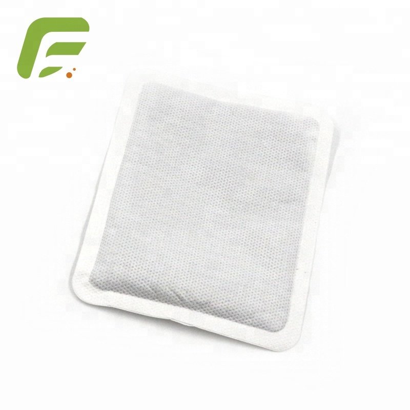 Iron powder activated carbon Instant Self heating body warmer patch disposable heat packs body warmer with Spunlace glue