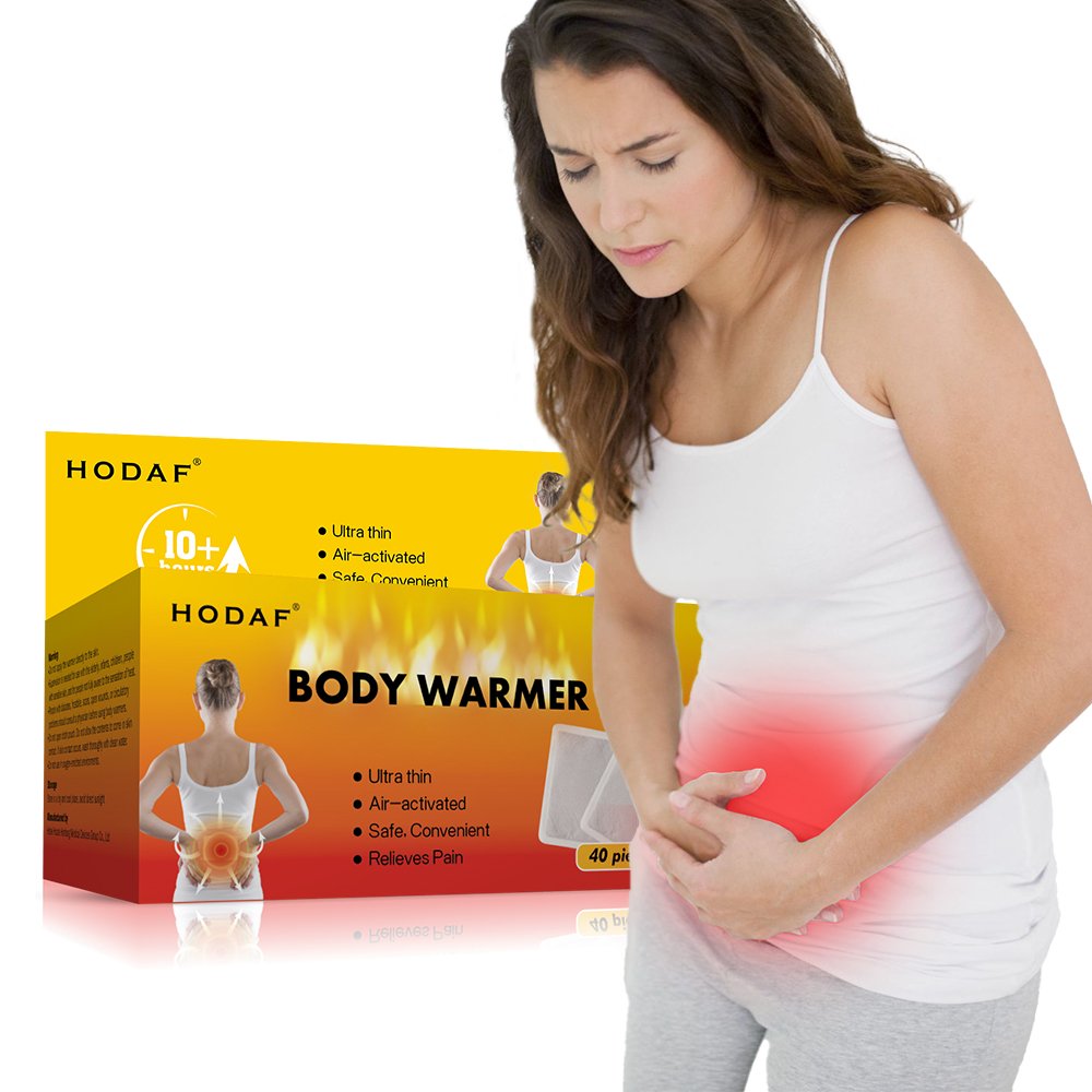 customized herbal self warming heat patch body warmer menstrual cramp pain self heating patch for period pain