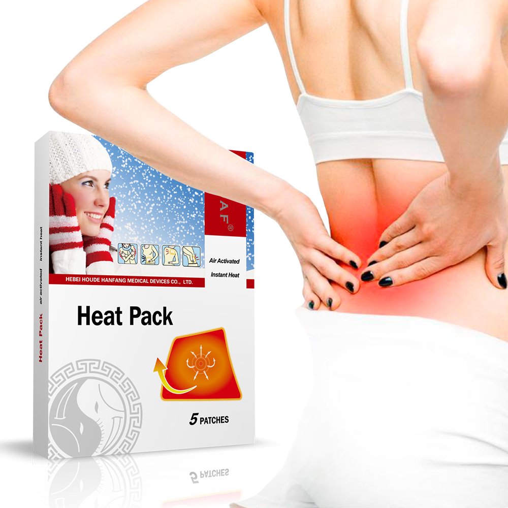 customized herbal self warming heat patch body warmer menstrual cramp pain self heating patch for period pain