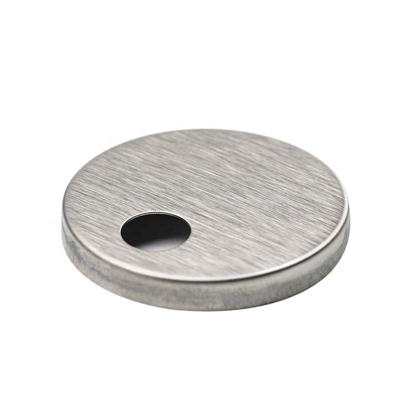 Custom stainless steel square steel cover plate, powder coat plate, round cover plate, stainless steel faucet cover plate