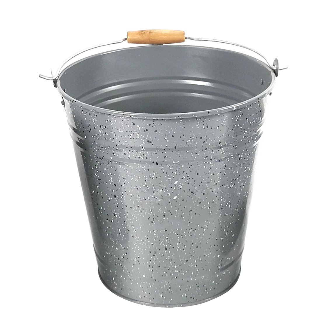 Garden Outdoor Water Bucket Flower Pot Plant Metal Sheet Bucket with Handle