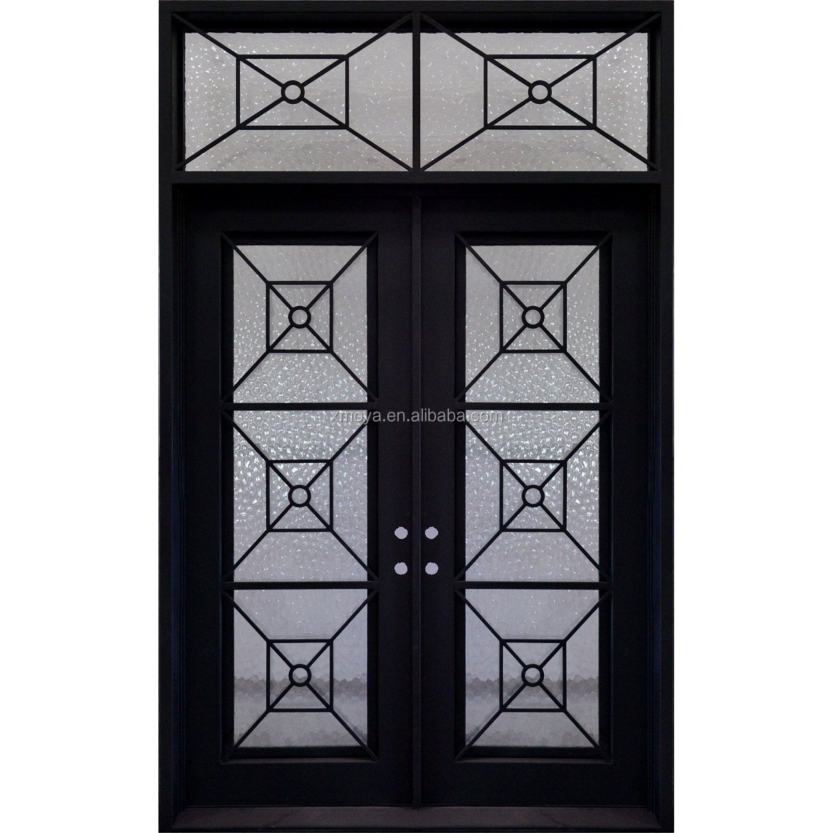 Wrought Iron Security Entry Door Designs For Home Front Exterior Steel Door For House