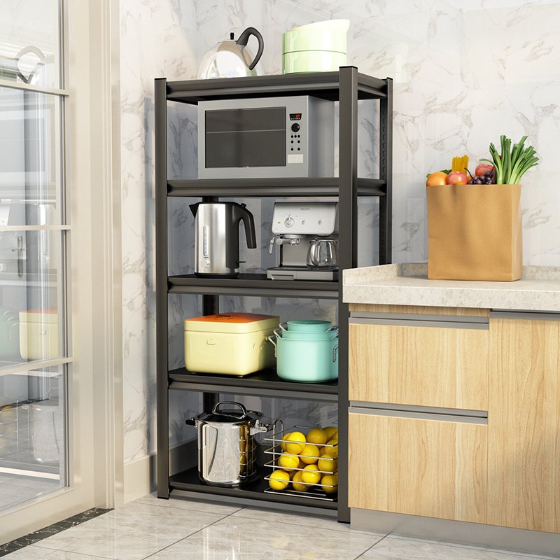 Morgie Hot selling garage home warehouse metal iron rack boltless white storage shelves