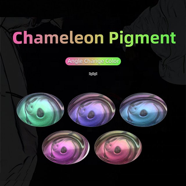 Chameleon Powder Chameleons Pigment for Nail polish eye shadow and cosmetics Magic Discolor Powder