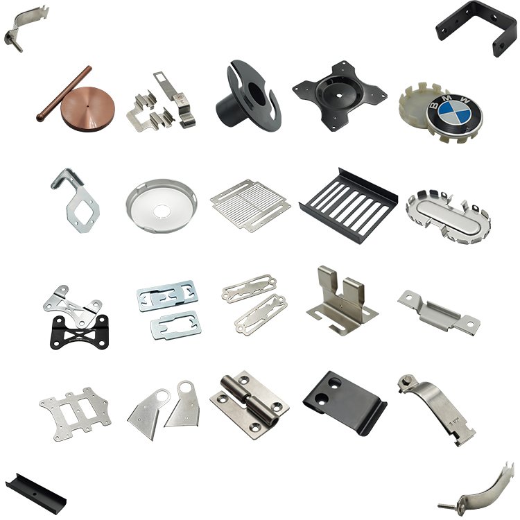 Factory Custom OEM Stainless Steel Aluminium Sheet Metal Fabrication Laser Cutting bending Service Stamping Metal Welding Parts
