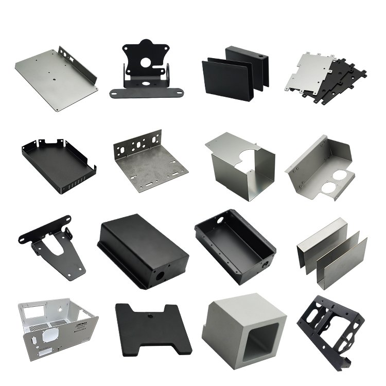 Factory Custom OEM Stainless Steel Aluminium Sheet Metal Fabrication Laser Cutting bending Service Stamping Metal Welding Parts
