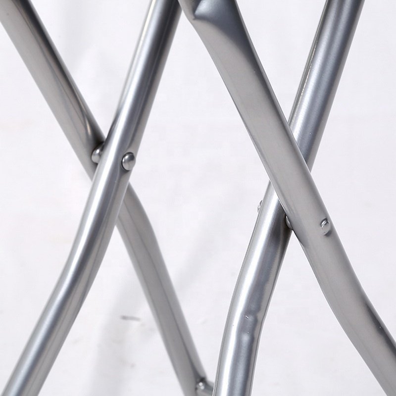 Zhangzhou furniture best all Steel foldable Dining With Leg Wire Table Stool Dressing High And Bar Pool Stools