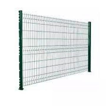 Easy Installation Hot Dipped Galvanized 3D Curved High Quality Wire Mesh Fence with Triangle Bending