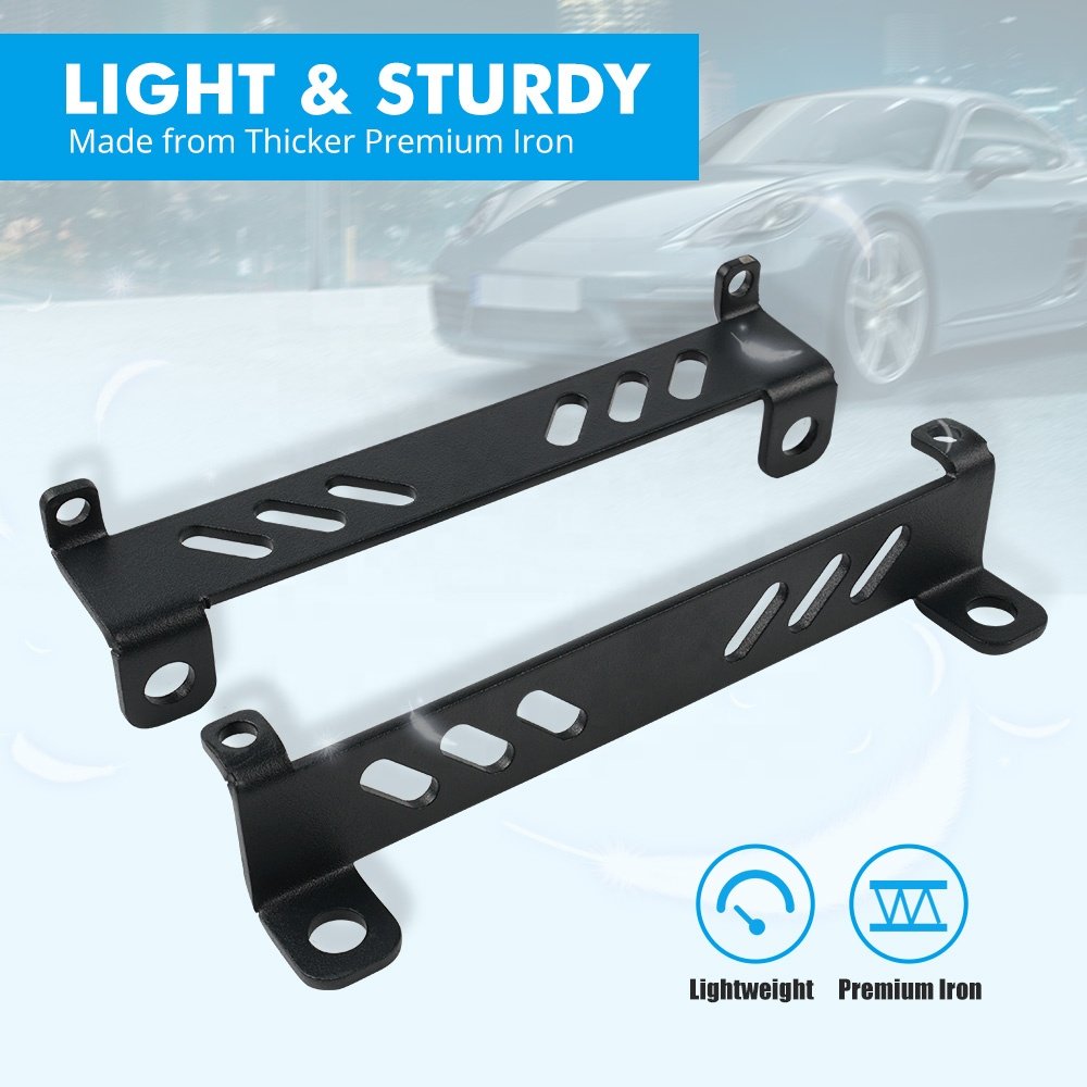 Bevinsee LS2 LS1 LS3 LSX LS Engine Computer Mount Brackets PCM ECU ECM For LS Swap Black