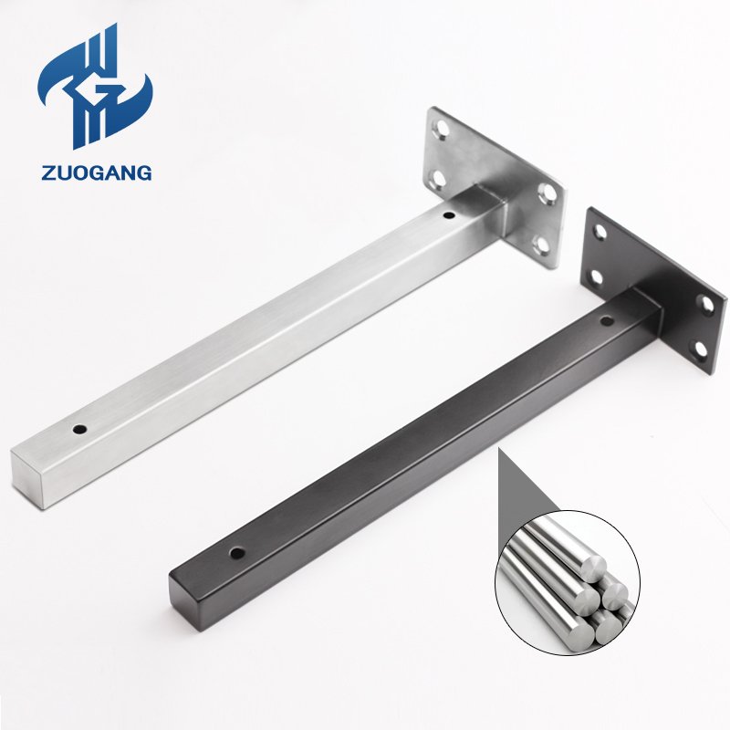 Wholesale Floating Wall Bracket Hanging Shelf Supports Baffle Mounting Bracket Heavy Duty Shelves Hidden Metal Furniture Brace