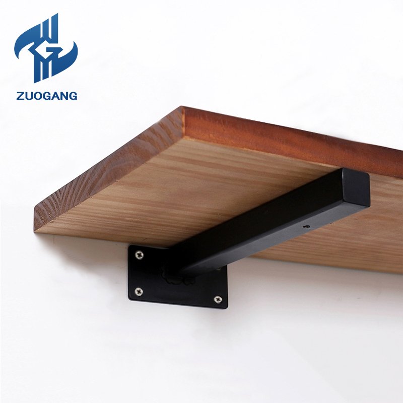 Wholesale Floating Wall Bracket Hanging Shelf Supports Baffle Mounting Bracket Heavy Duty Shelves Hidden Metal Furniture Brace