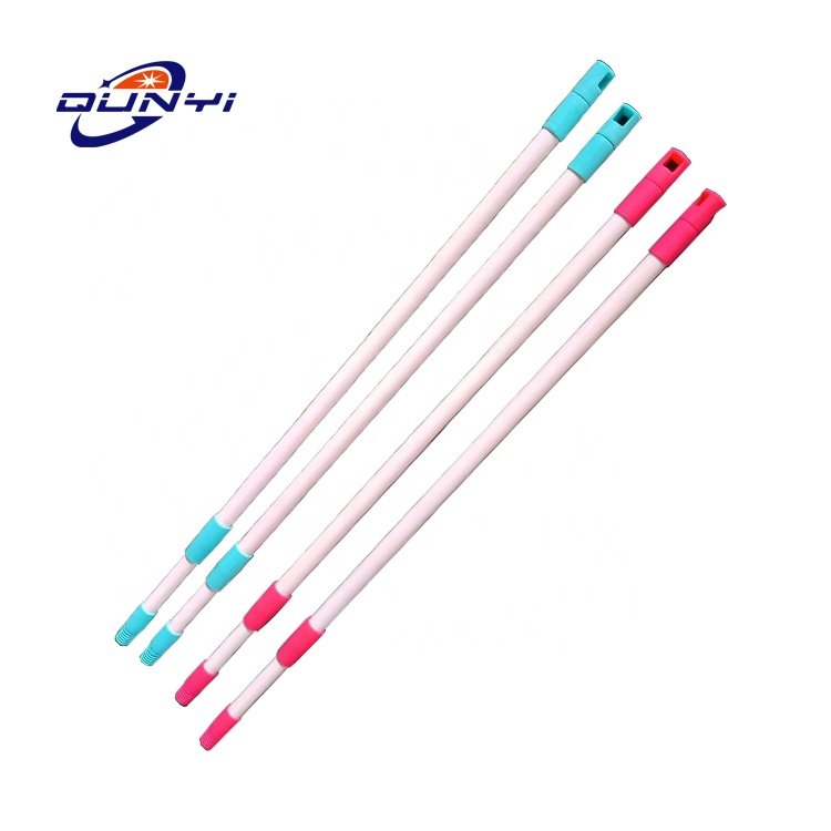 Household Cleaning Tools Extendable Broomstick Telescoping Iron Broom Handle