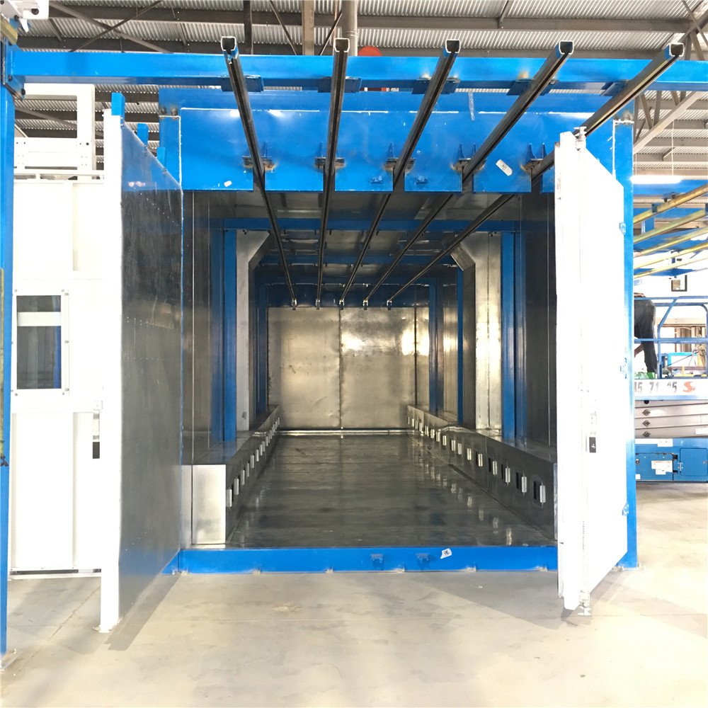 metal coating machinery and powder coating plant for metal surface treatment