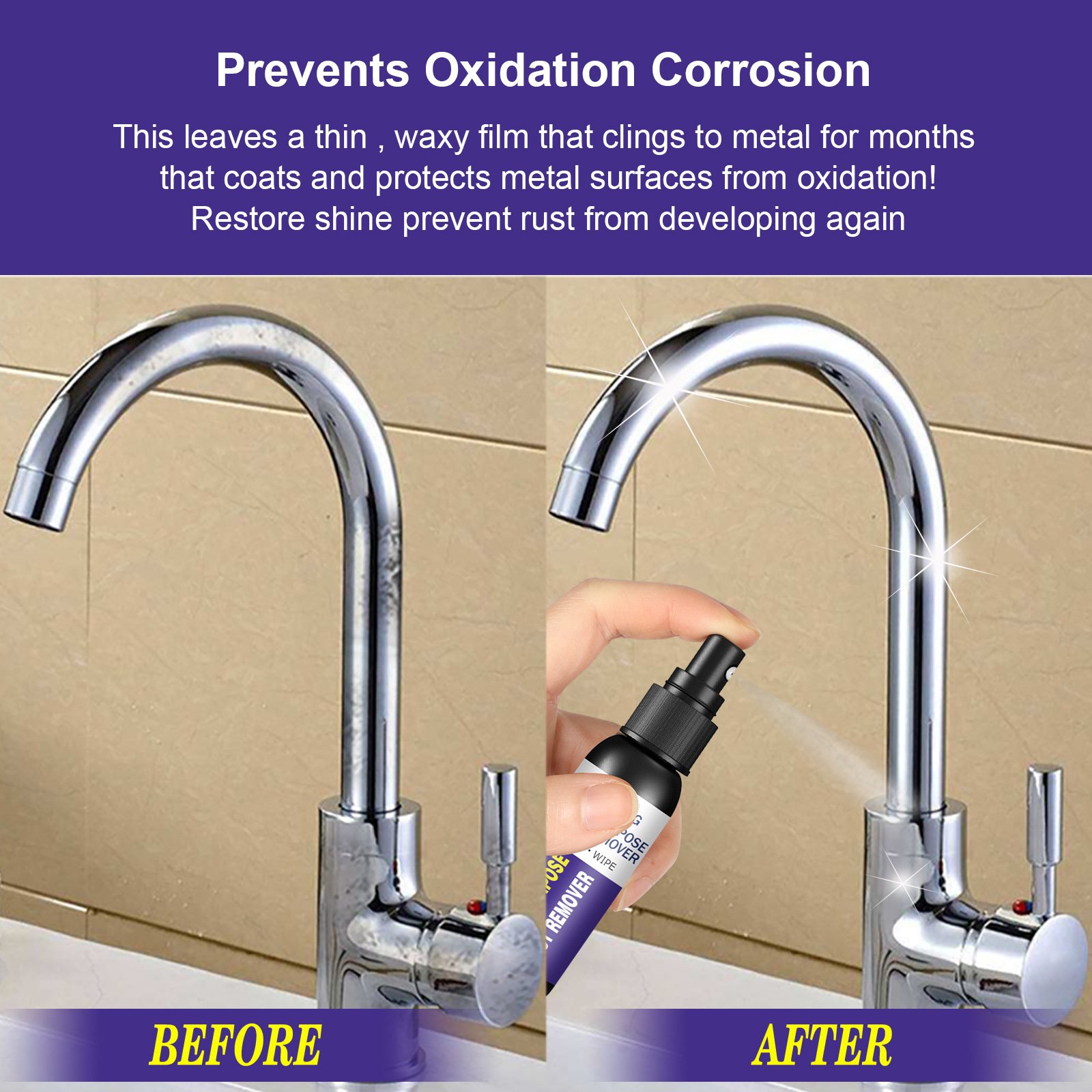 Jaysuing multifunctional refurbishment household faucet metal anti rust eco-friendly quickly removes rust spray