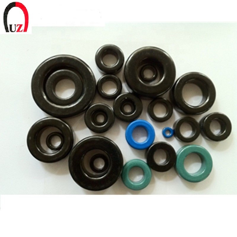 High Frequency soft magnetic cores MPP /high flux/sendust /iron powder toroid core Mn-Zn ferrite core for transformer