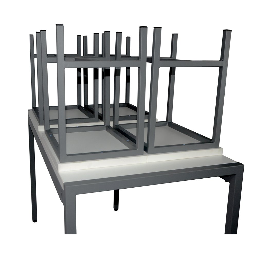 Modern Design Metal and Melamine Antique Iron Home Furniture Dinning Room Set Dining Table Set