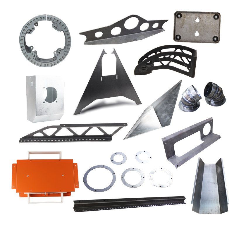 China Custom Factory Precision Metal Powder coating Stamping Bending Welding bracket Sheet Metal Steel Bracket