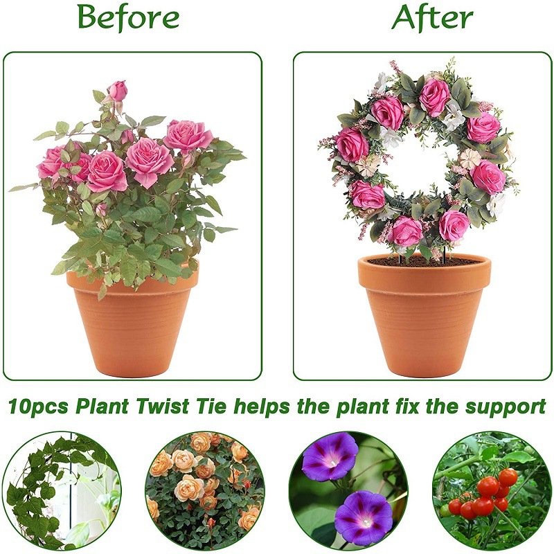 Garden Trellis For Potted Plants Metal Trellis Plant Support For Climbing Plants Indoor And Outdoor Iron Powder Coating