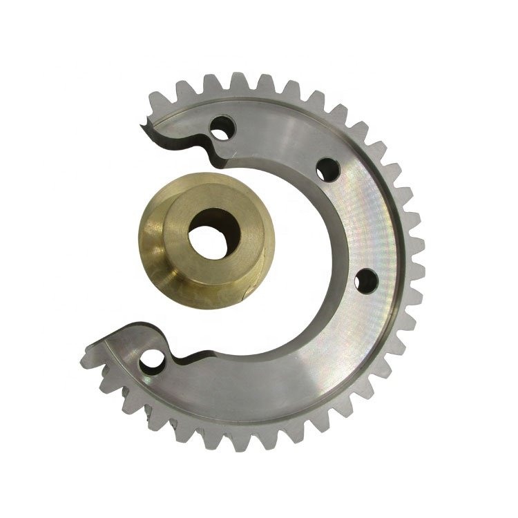 custom Micro machining cnc gear hobbing machine helical bevel gear spur gear