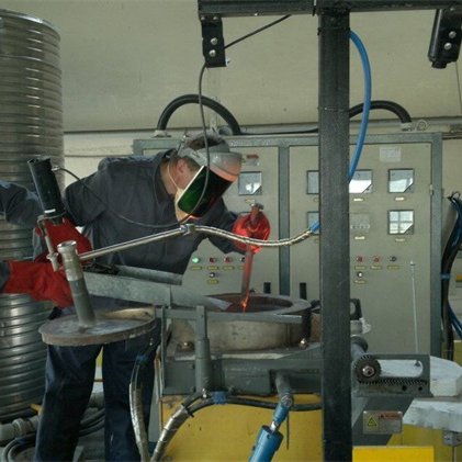 Non-crystalline material powder production line water gas combined atomizing 350kg metal powder manufacturing equipment