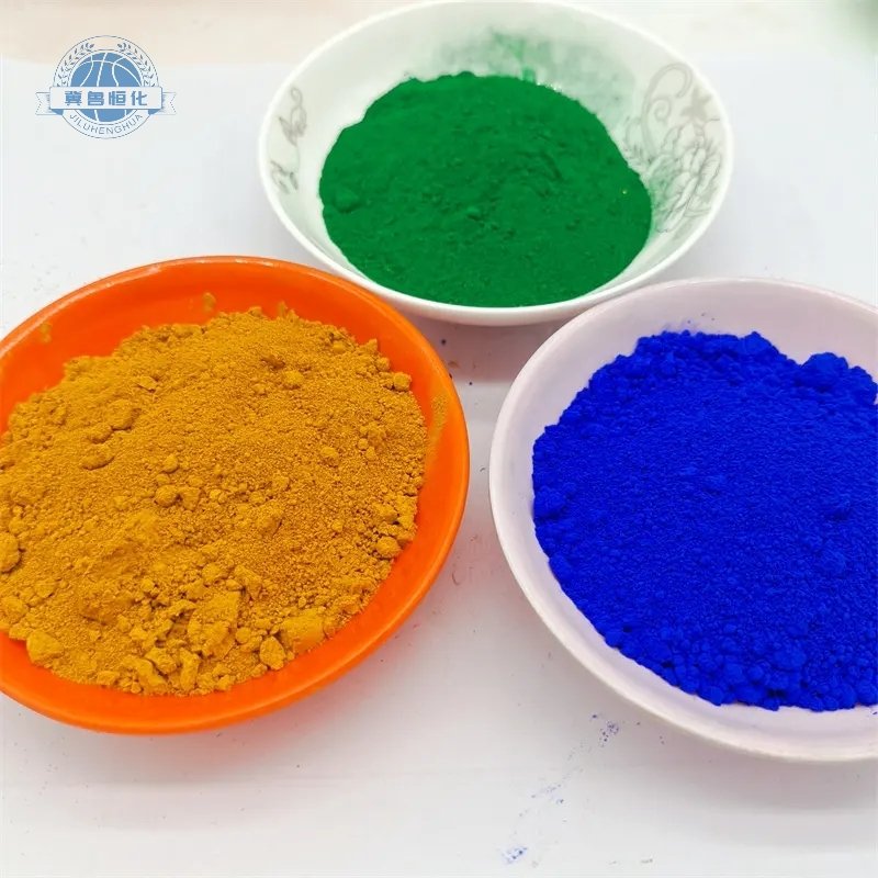High Quality CAS 1309-37-2 Iron Oxide Red Plastic Pigment Red Black Yellow Green Blue Brown Orange Powder Iron Oxides