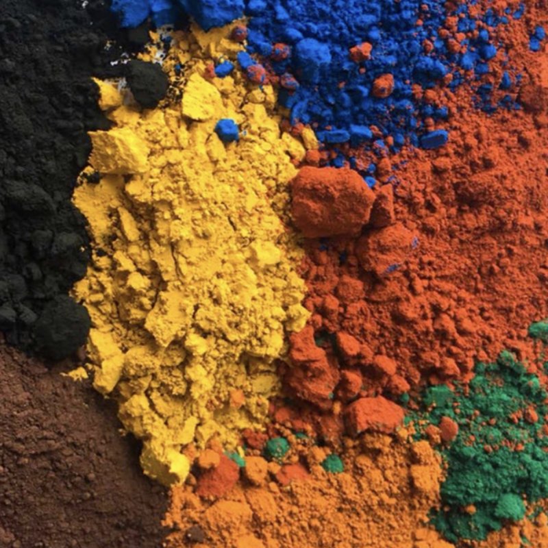 High Quality CAS 1309-37-2 Iron Oxide Red Plastic Pigment Red Black Yellow Green Blue Brown Orange Powder Iron Oxides