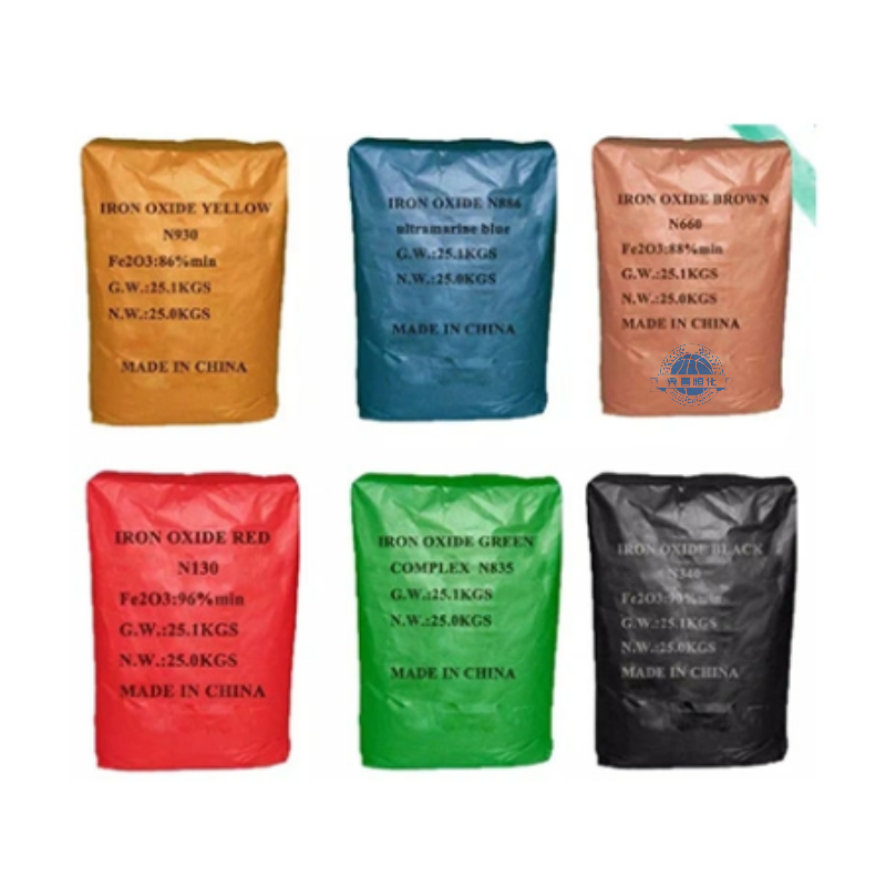 High Quality CAS 1309-37-2 Iron Oxide Red Plastic Pigment Red Black Yellow Green Blue Brown Orange Powder Iron Oxides
