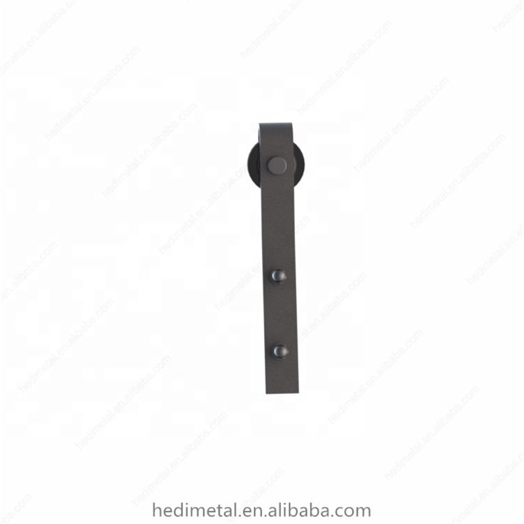 modern good price sliding barn door hardware with brass steel rollers complete for USA hotel OEM 3 doors top mount