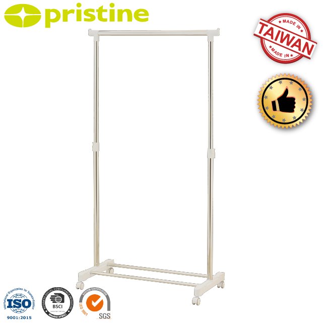 Shopee OEM SALE Organizer Taiwan home storage Furniture Manufacturer MIT Housewares laundry room metal Single Garment rack