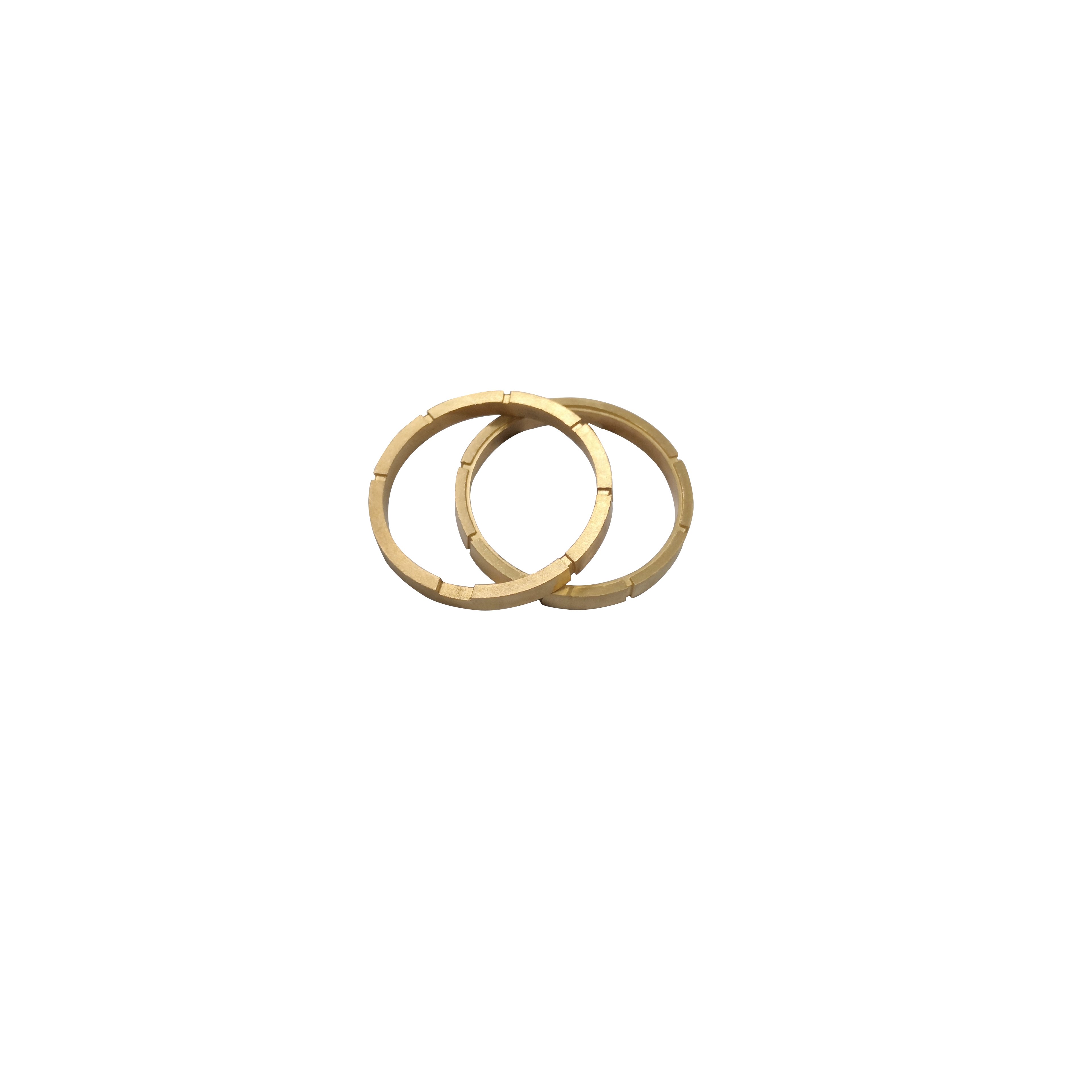 Powder metal Parts stainless steel bronze iron alloy customized brass ring Inner shuttle frame copper guide rail