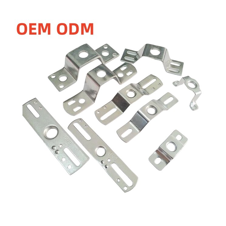 Strike Plate Metal Bending Stamping parts Fabrication Work Oem Custom Steel Aluminum Stainless Sheet Metal Stamping parts