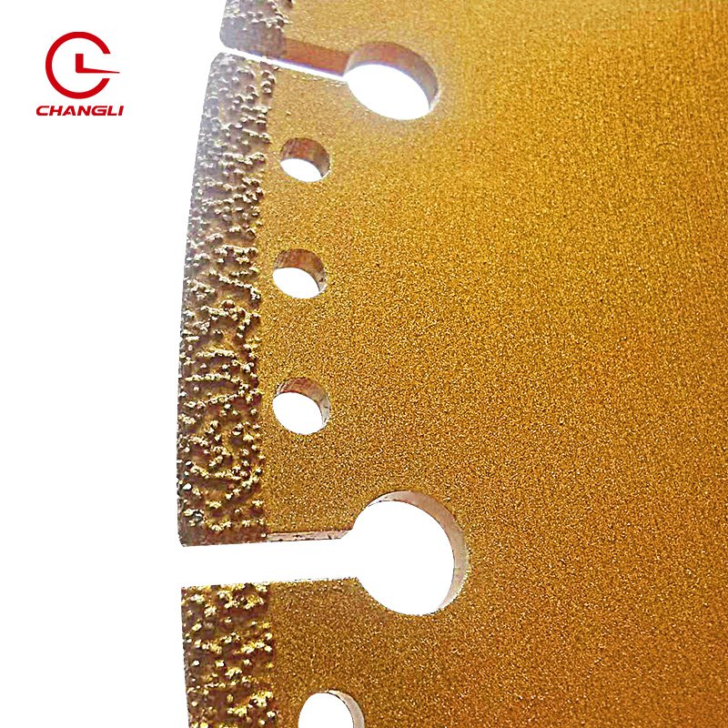 OEM HOT Sale Brazed Blade 110mm 4"-20" 100-500mm Circular Diamond Saw Blade Cutter Disc Hand Tools For Cutting Marble Iron Metal