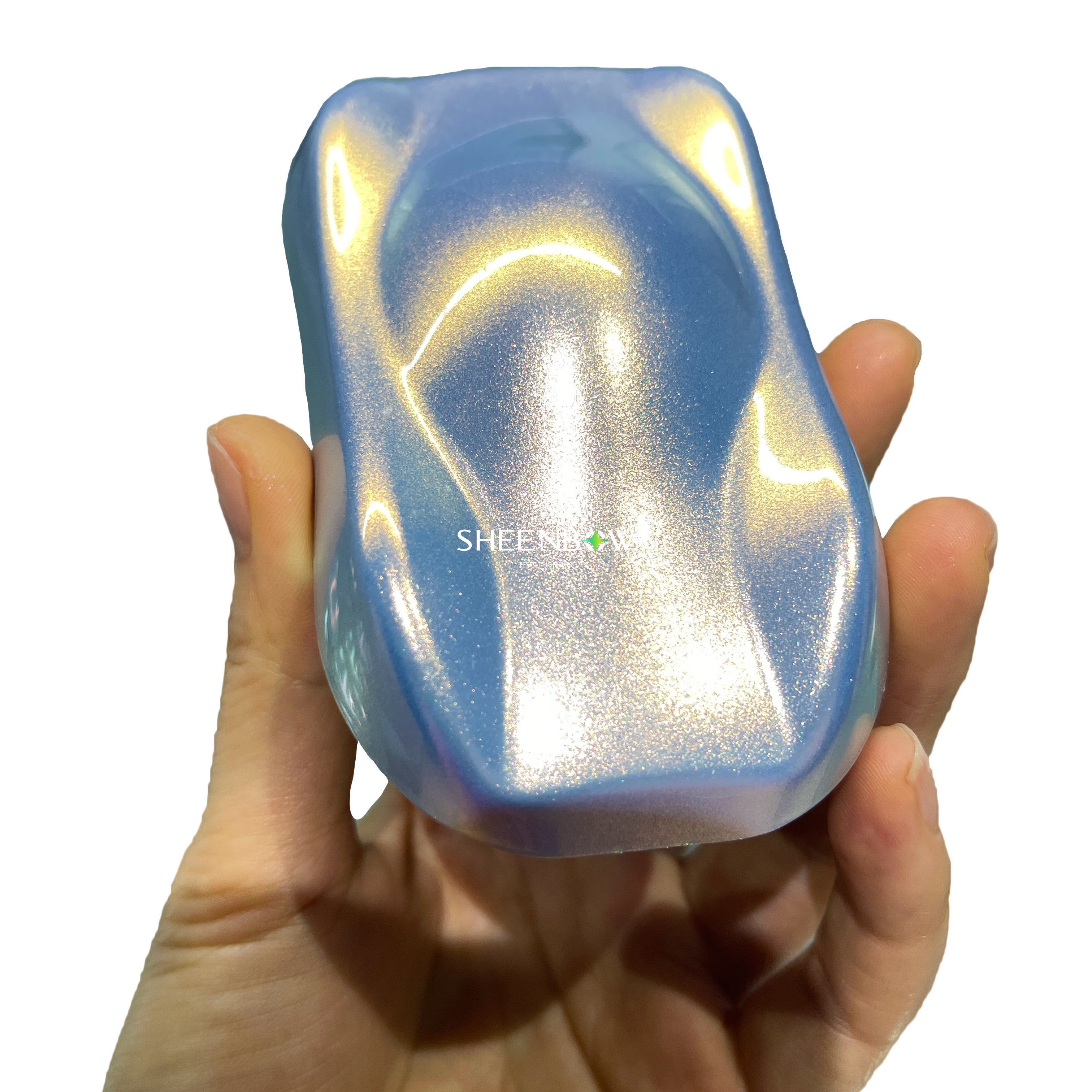 Super hyper silver chrome paint Effect Pigment Chameleon Pearl Pigment Car Paint powder silver gray metallic car paint
