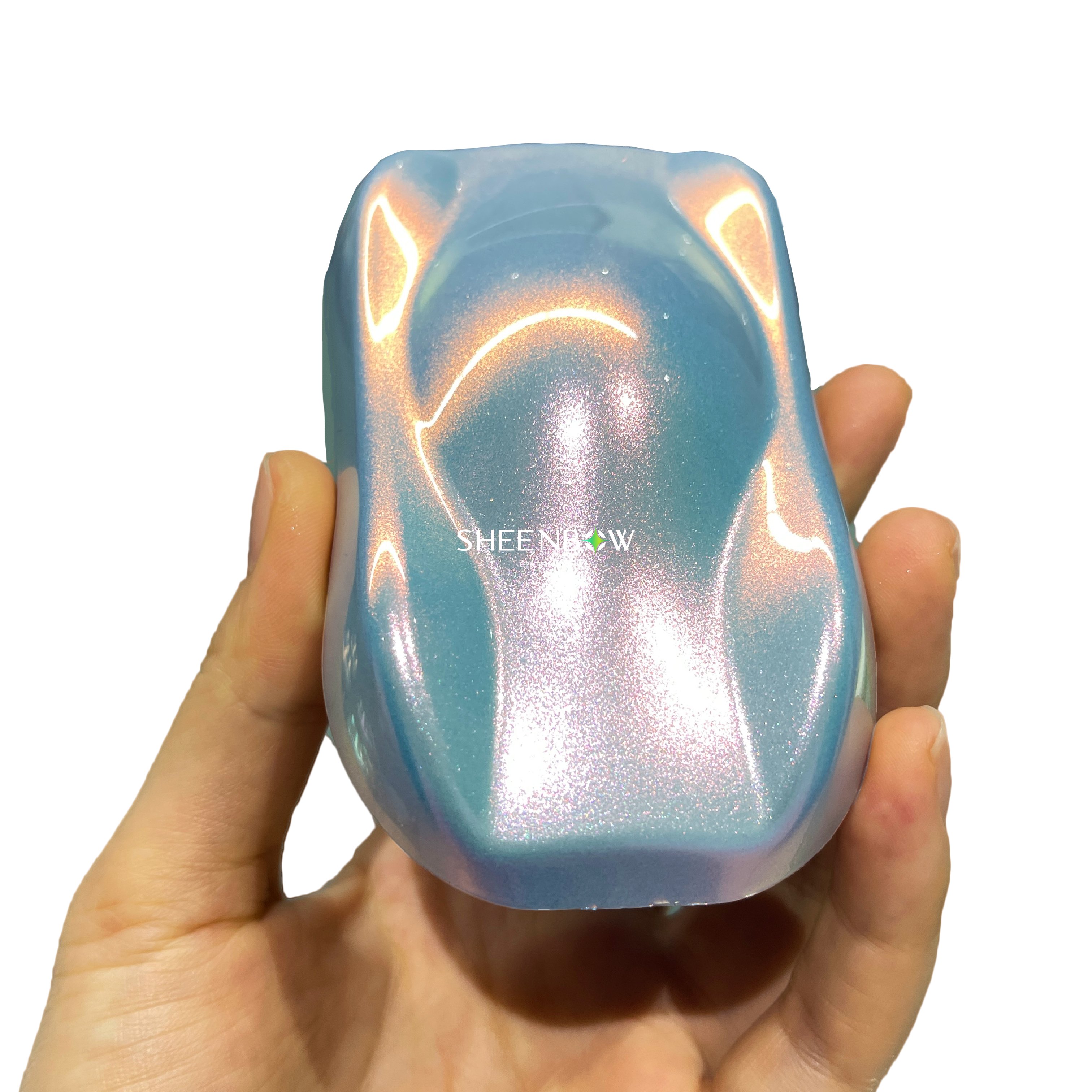 Super hyper silver chrome paint Effect Pigment Chameleon Pearl Pigment Car Paint powder silver gray metallic car paint