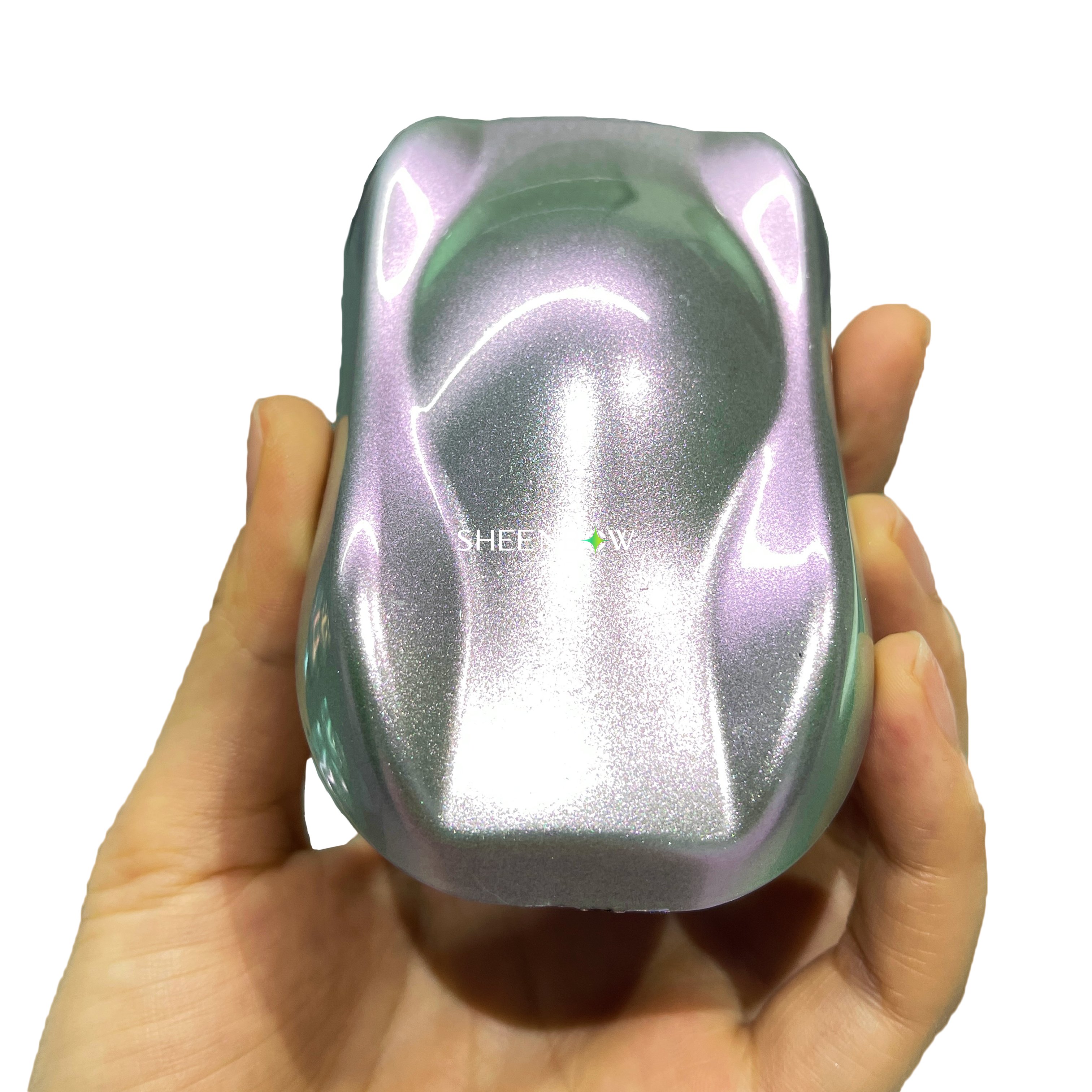 Super hyper silver chrome paint Effect Pigment Chameleon Pearl Pigment Car Paint powder silver gray metallic car paint
