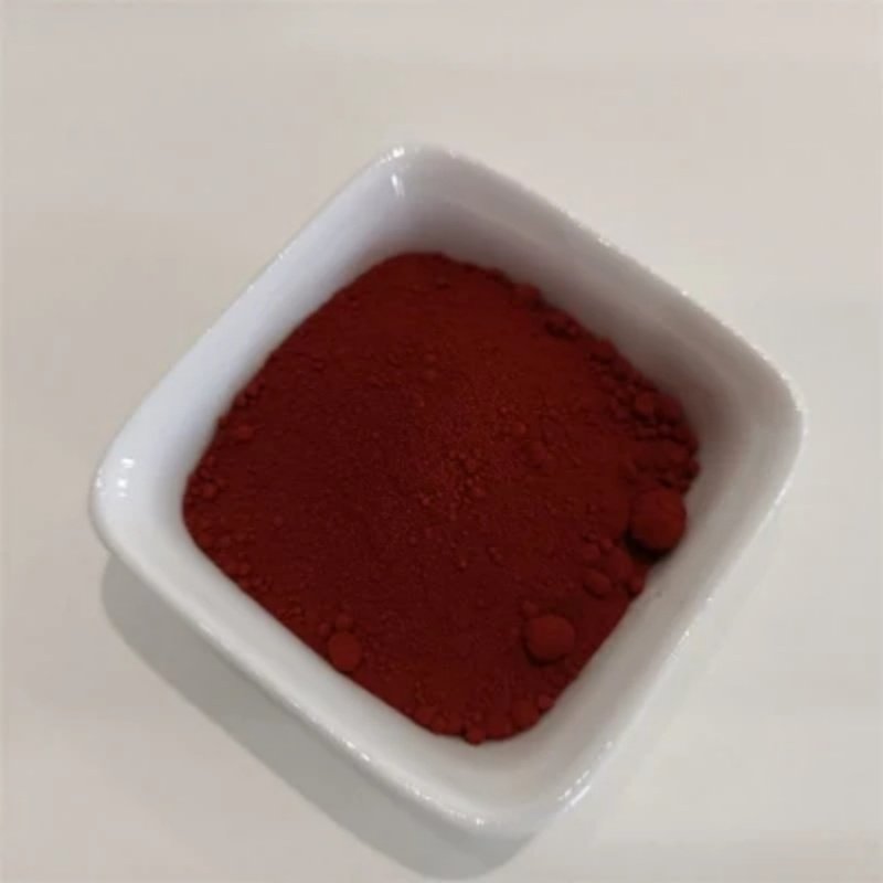 Bulk Iron Oxide Red Yellow Cosmetic Grade Pigment Powders Black Iron Oxide 130 190 Dark Red Color 120 for Paint Ceramic Pigments
