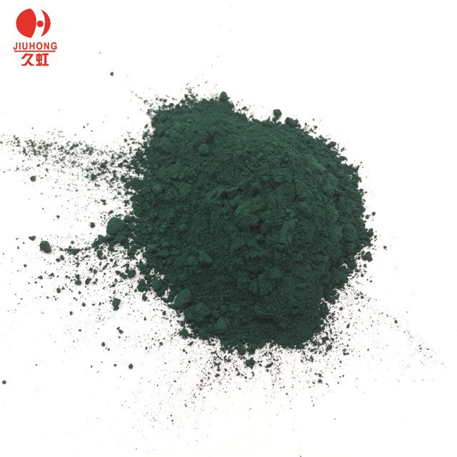 Iron oxide red/yellow/black/blue/green pigment market price green pigment powder