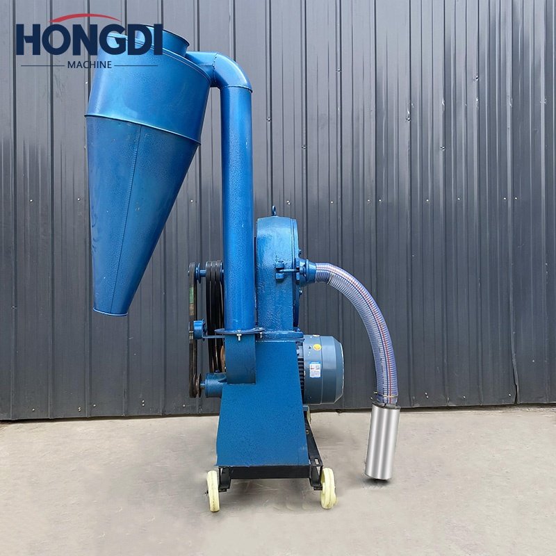 Cattle Sheep Chicken Duck Goose Feed Mill Toothed Claw Type Crusher Self-priming Pulverizer Corn Grain Milling Machine