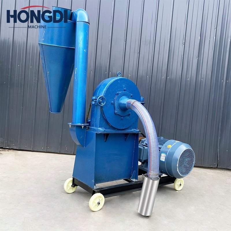 Cattle Sheep Chicken Duck Goose Feed Mill Toothed Claw Type Crusher Self-priming Pulverizer Corn Grain Milling Machine