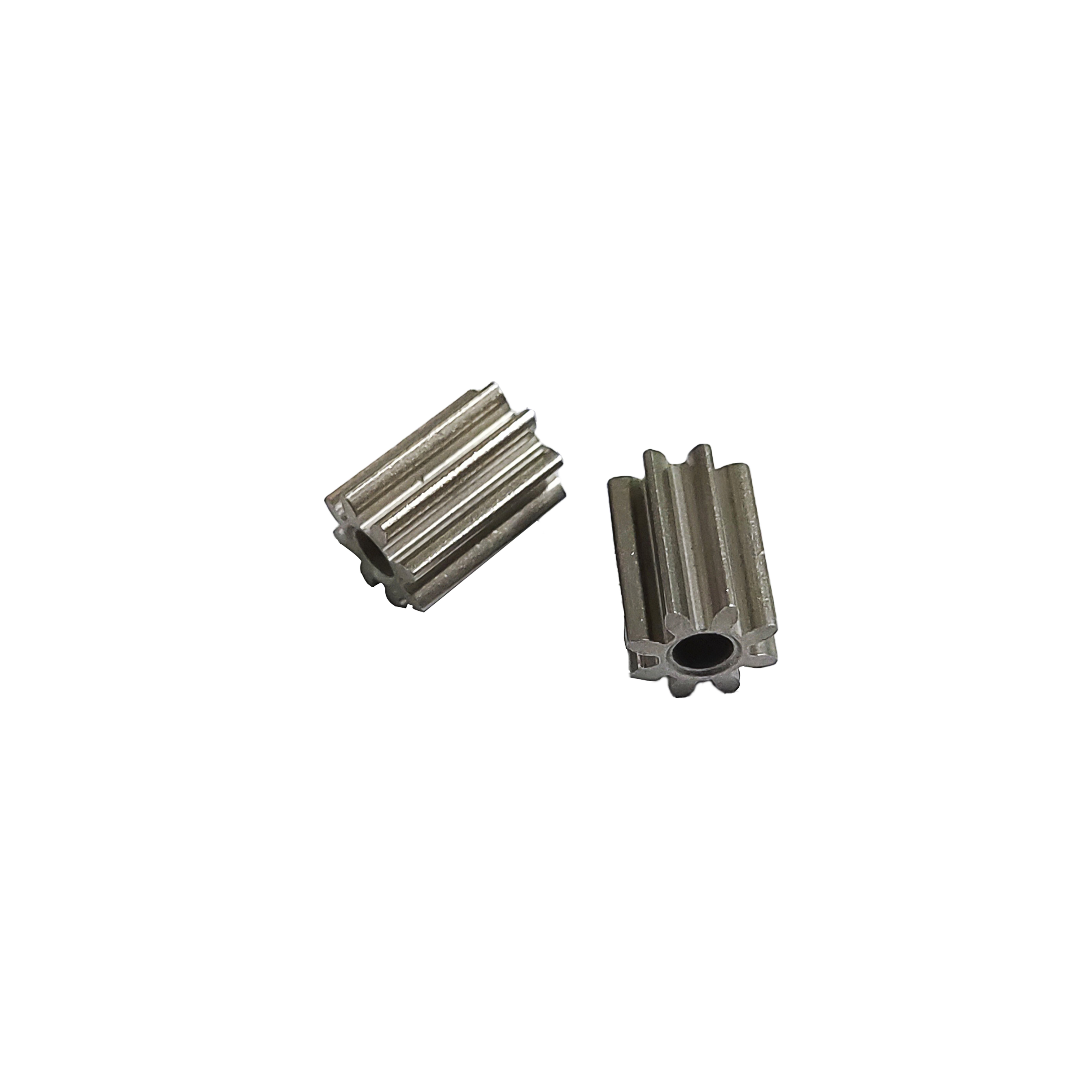 Iron-based powder metallurgy gears are widely used spur gears with 8 teeth