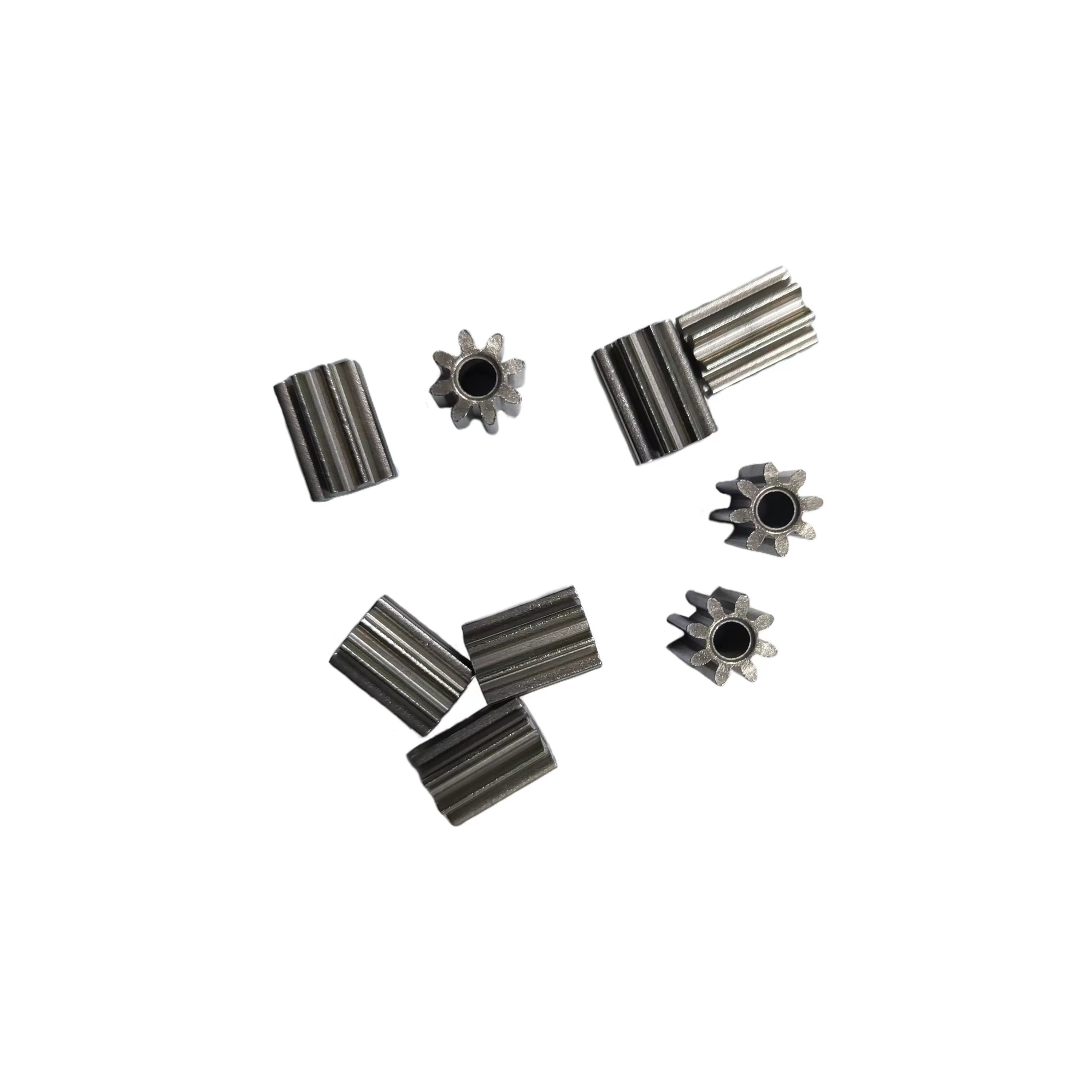 Iron-based powder metallurgy gears are widely used spur gears with 8 teeth