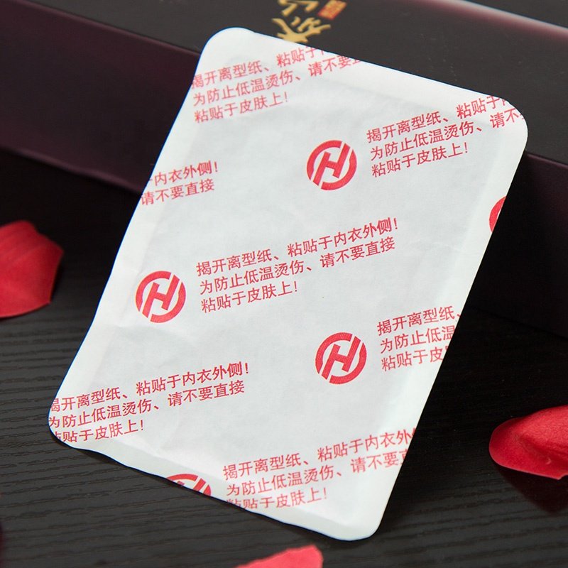 2021 best sell iron powder self-heating body warmer Warm Palace Sticker