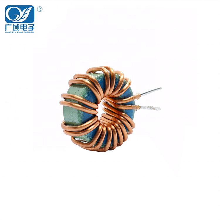 T106-52 10UH 30A Blue Green Iron Powder Magnetic Core Inductor Circular Power Output Coil Inductor Choke Coil Inductor