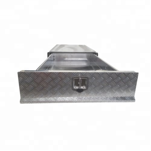 Custom Galvanized Sheet Under Ute Tray Tool Box Trundle Drawer Ute Storage Tool Box