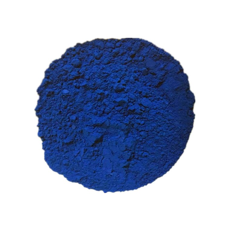 Iron oxide blue can be customized. Iron blue, deep blue, sky blue, sun resistant, fresh and soluble water iron blue pigment