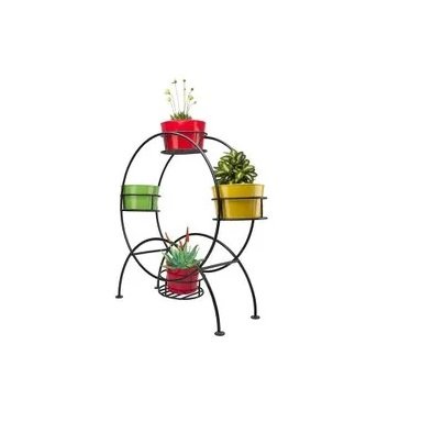 Wholesale Metal Wired Hexagon Shape Stand & Flower Pots For Home & Garden Decoration Golden Planters Pots At Cheap Price
