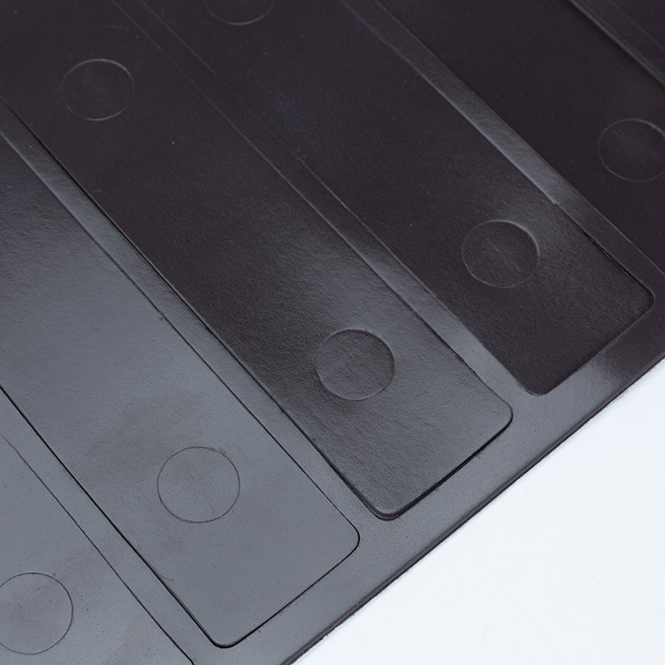 Custom Fridge Die Cut Super Strong Ferrite Soft Flexible Magnet Adhesive Rubber Magnets For Order Magnetic Sheet