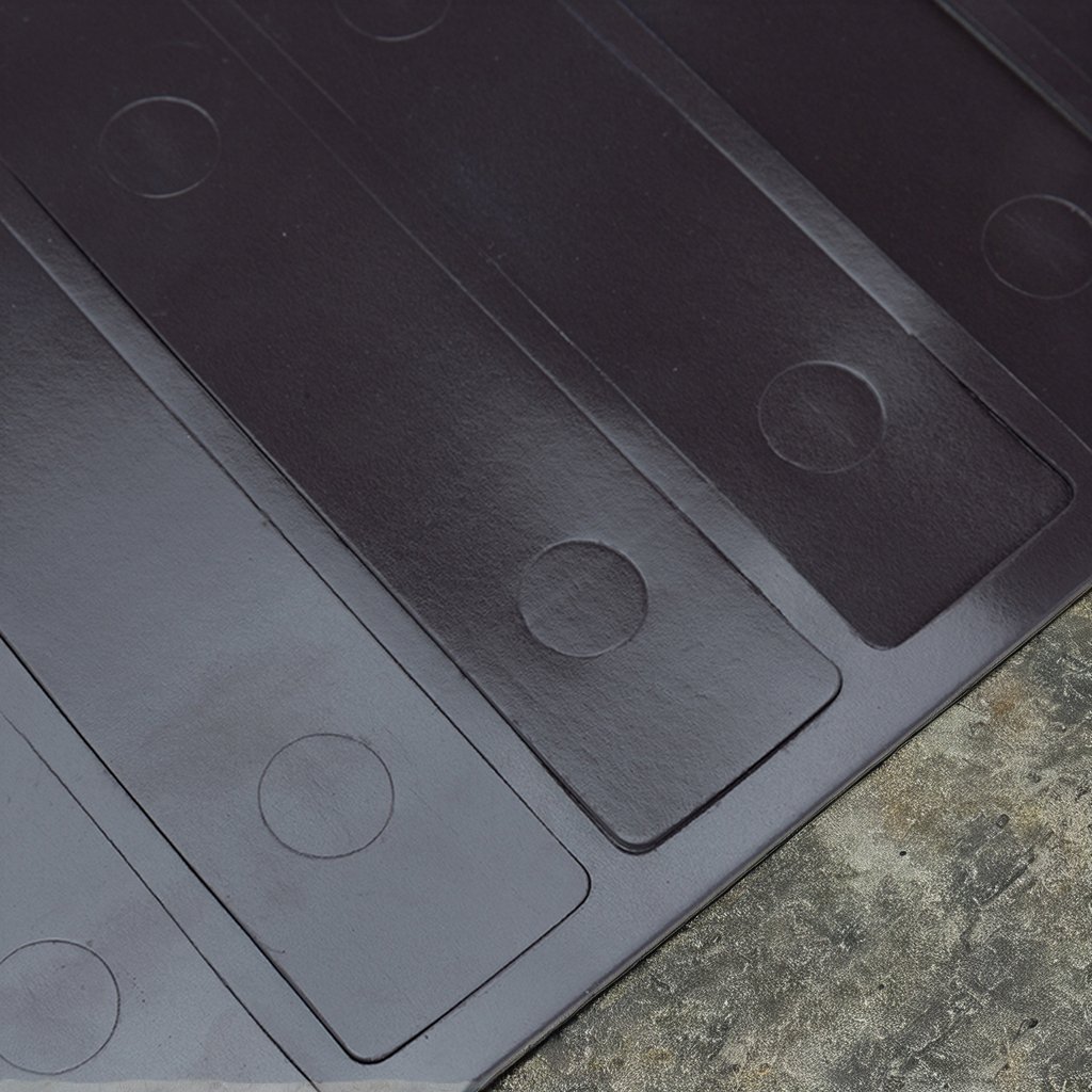 Custom Fridge Die Cut Super Strong Ferrite Soft Flexible Magnet Adhesive Rubber Magnets For Order Magnetic Sheet
