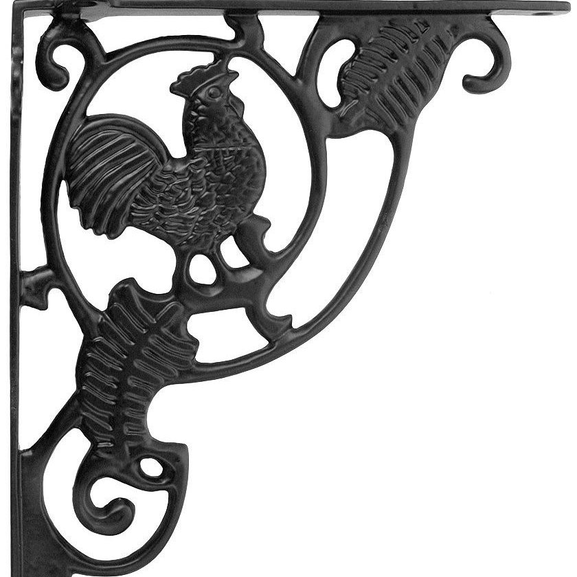 Shelf Brackets Support Rustic Heavy Duty Industrial Decorative Wall Cast Iron Steel Metal Floating Pipe Shelf Bracket